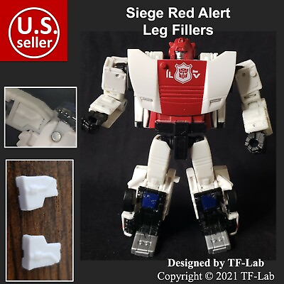 #ad Siege Red Alert Upgrade Kit Leg Thigh Gap Fillers Fillet Transformers WFC S35 $5.63