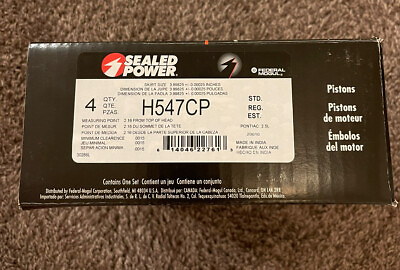 H547CP piston set standard size $125.00