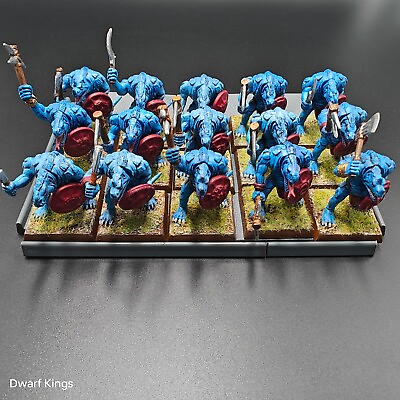#ad Warhammer Warriors Saurus Lizardmen Painted 2009 GBP 59.99