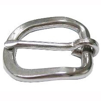 #ad 89AH 1quot; Stainless Steel Flat Headstall Horse Western Tack Buckle $9.95