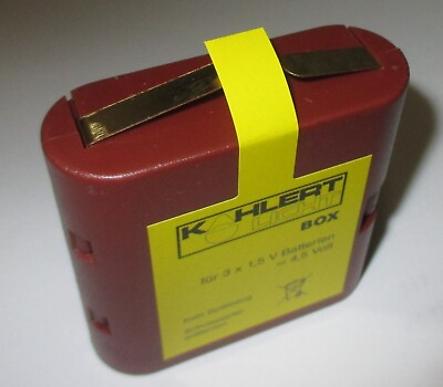 #ad Box für Batterien oder Akku 3 x AA 15V 2 Stück NEU EUR 10.95