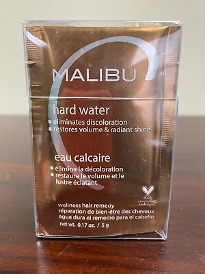 #ad Malibu C Hard Water Demineralizer Treatments 12 Pack New In Box Fresh $39.95