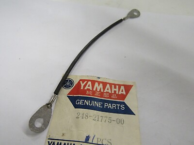 #ad 1969 76 YAMAHA AT CT HT DT125 AT1 CT1 OIL TANK BAND CABLE NOS OEM 248 21775 00 $9.99