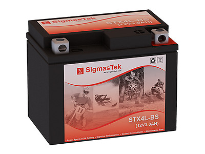 #ad SigmasTek Replacement Motorcycle Battery For Gilera Top Rally $18.99
