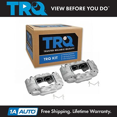 #ad TRQ New Front Disc Caliper Assembly LH RH Kit Pair for Toyota Lexus SUV $174.95