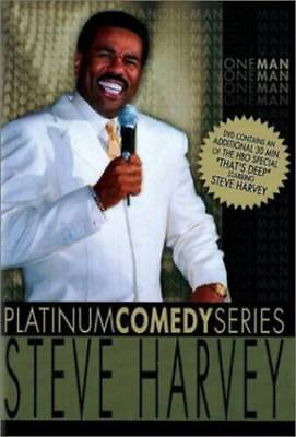 #ad Platinum Comedy Series Steve Harvey One Man DVD By Steve Harvey GOOD $5.53
