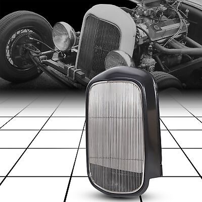 FOR 1932 FORD Hot Rod Steel Radiator STEEL FRONT GRILLE SHELLSmooth INSERT NEW $186.00