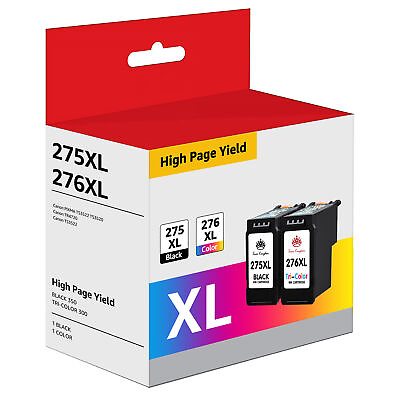#ad PG 275XL CL 276XL Ink Cartridge compatible for Canon 275 276 PIXMA TR4720 TS3500 $30.95