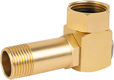 #ad Garden Hose Adapter Brass Part Swivel Hose Reel Parts Fittings $19.77