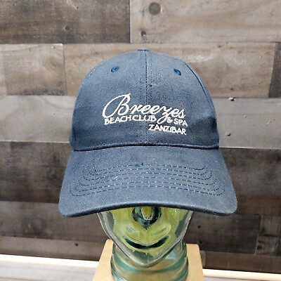 #ad Breeze#x27;s Beach Club amp; Spa Zanzibar Souvenier Adjustable Strapback Style Hat Size $13.83