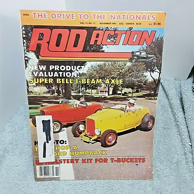 #ad Rod Action Magazine November 1982 $7.99