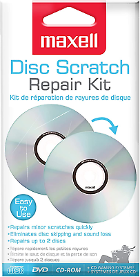 #ad 190510 Disc Scratch Cleaner amp; Repair Kit for CD DVD Eliminates Disc Skipping amp; $16.45