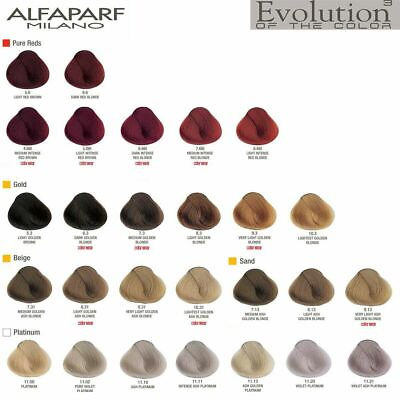 #ad Alfaparf Evolution of the Color Permanent Hair Color 2 oz. Choose your color $11.95