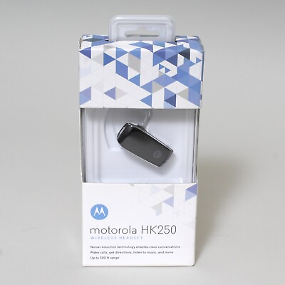 #ad New Motorola HK250 Universal Bluetooth Headset 89561N Sealed $59.95