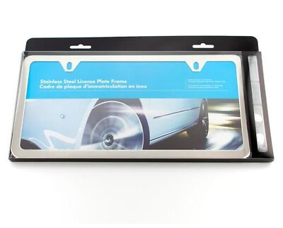 #ad Genuine Volkswagen License Plate Frame Slim Polished ZVW 355 001 $59.11