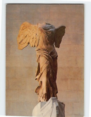Postcard Victoire de Samothrace Winged Victory of Samothrace Louvre Museum $9.09