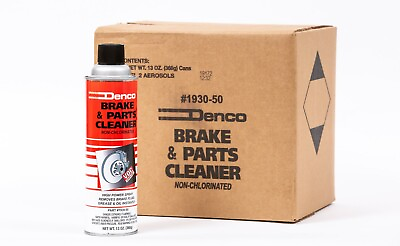 #ad Denco #1930 50 Brake amp; Parts Cleaner 13OZ Cans Fifty State Compliant NonChlor $105.99