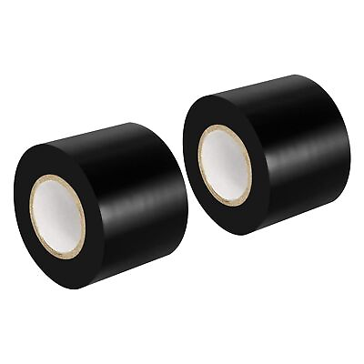 #ad 2 Rolls Electrical Tape 2 Inch PVC Waterproof Repair Insulation Tape Roll Bla... $15.05