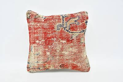#ad Home Decor Pillow Interior Designer Pillow 12quot;x12quot; Red Cushion Case $15.71