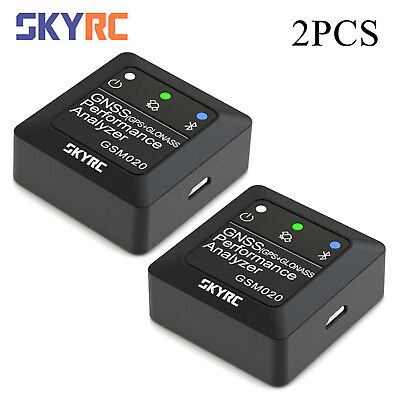 #ad 2PCS SKYRC GNSS GSM020 Performance Analyzer for RC Car Airplane Helicopter Drone $139.95