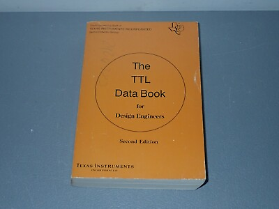 #ad The TTL Data Book For Design Engineers Second Ed 1981 Texas Instruments $12.00