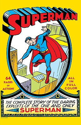 SUPERMAN 1 NM FACSIMILE EDITION 2022 DC 1939 ORIGINAL REPRINT IN FULL $9.99