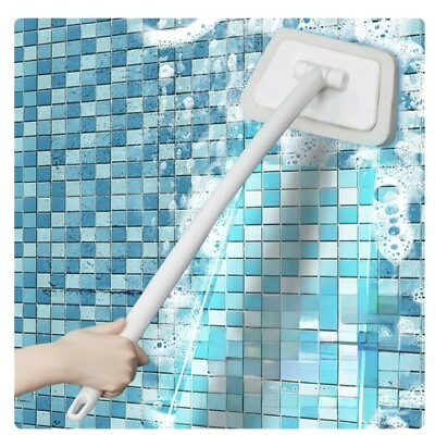 #ad Bathroom Wall Brush Floor Bathtub Brushes Ceramic Tile Cleaning Brush $4.00