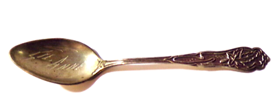 #ad Antique Ste Anne Sterling Silver Souvenir Spoon Sainte Canada Maple Leaf Vintage $24.99