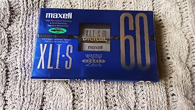 Maxell XLI S 60 1995 Japan NEW 1psc $43.24