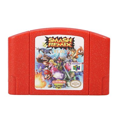 #ad Smash Remix 1.01 Video Game Cartridge Console Card For Nintendo N64 $17.99