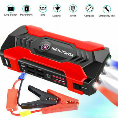 Car Jump Starter 99800mAh Portable Charger Power Bank with LED Flash Light $49.99