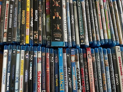 #ad Blu Ray Movies TV Shows PICK amp; CHOOSE Action Drama Comedy Flat Rate Shipping $2.25