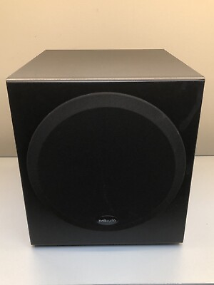 #ad Polk Audio Subwoofer 8quot; Active Amplified Powered Subwoofer RM6000BD TESTED $58.45
