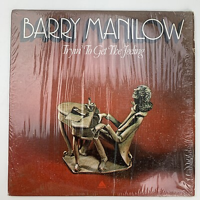 #ad Barry Manilow Tryin To Get The Feeling LP Record Album Vinyl $4.19