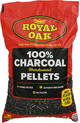 #ad Royal Oak 100% Hardwood Charcoal Pellets 20 Pounds $16.80