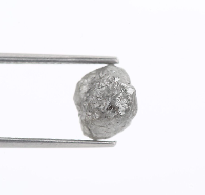 3.22 Ct Conflict Free Rough Diamond Natural Gray Color Diamond Raw Loose Diamond $329.99