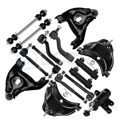 15Pc Complete Front Suspension Kit for Chevy amp; GMC C1500 C2500 Suburban Tahoe $220.39