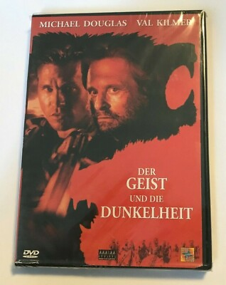 DER GEIST UND DIE DUNDELHEIT Region 2 Ghost and the Darkness DVD New FREE SHIP $18.69