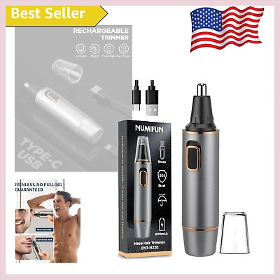 Professional Painless Nose Hair Trimmer for Men and Women Rechargeable and ... $19.99