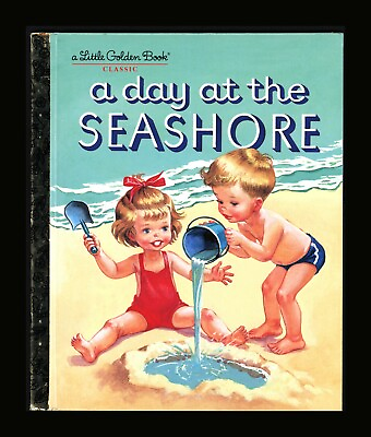 #ad A Little Golden Book Classic A Day at the Seashore Children’s Hardcover $4.75
