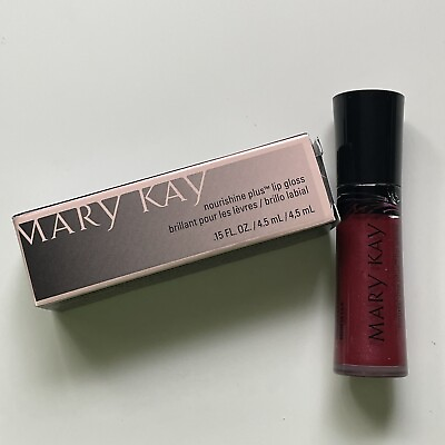 #ad NEW Mary Kay Nourishine Lip Gloss SPARKLE BERRY $16.75