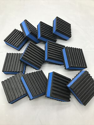 #ad 12 Pc Turntable Isolation Pads 2x2x7 8 Diversitech for Clearaudio $13.53