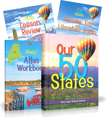 #ad Grade 1 4 Our 50 States Notgrass History Geography Homeschool Curriculum Package $75.00