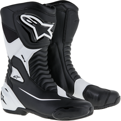 SMX S Boots Alpinestars Black White 43 $259.95