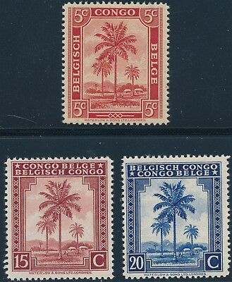 #ad Stamp Belgium Congo Africa Selection WWII 1942 Palm Oil Tree MNH $3.95