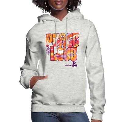#ad Woodstock Peace Love Hippie Design Women#x27;s Hoodie $46.99