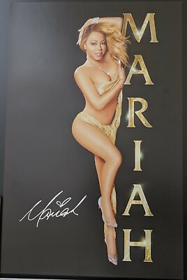 Mariah Carey quot;Mimiquot; Original Black Gold Promo Poster. 11 x 17 $19.00