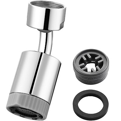 Swivel Faucet Aerator 360° Universal Sink Faucet Aerator Extension Rotating F... $11.76