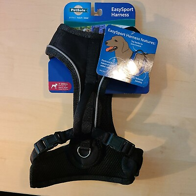 #ad PetSafe EasySport Harness Size X Small Black for Dogs New $13.93