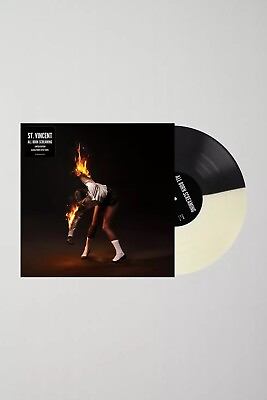 #ad St Vincent ALL BORN SCREAMING Vinyl Record PREORDER Cream Black NEW SHIPS FREE $34.97